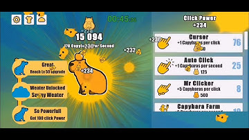 Capybara Clicker 1 000 000 Capybaras speedrun