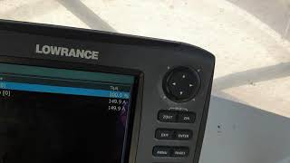 lowrance fuel calibration 2