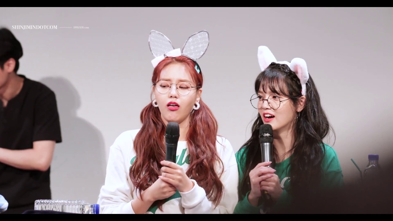 180608 AOA 지민 신가네 토크  - 빙글뱅글 발매기념 영등포 팬사인회