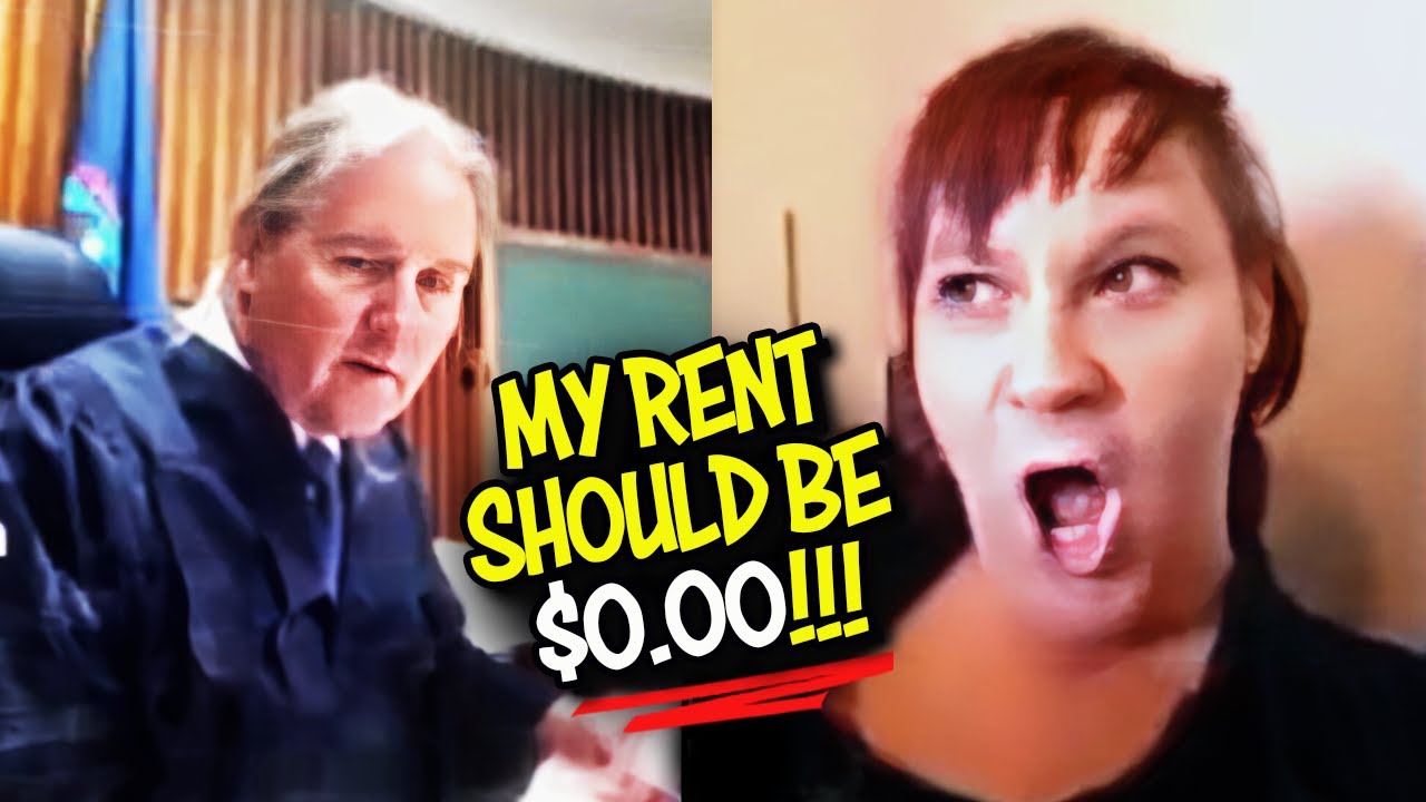 Entitled Karen Evicted… Epic MELTDOWN in Court as She Demands Free Rent! OUTRAGEOUS
