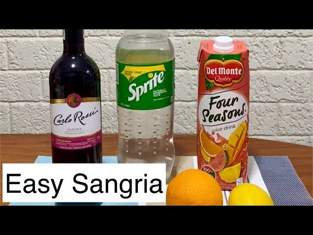 Easy Sangria Recipe