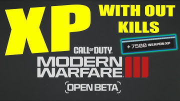 MWIII beta XP Glitch | Super easy weapon XP | Super easy rank XP |