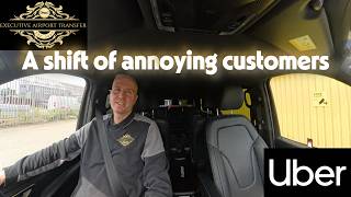 Uber XL Driver UK– Liverpool and West Lancashire, A shift of annoying customers