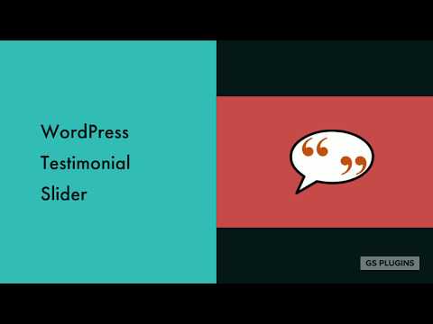 GS Testimonial Slider