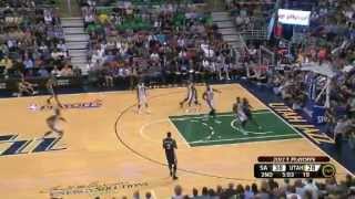 NBA Playoffs 2012 First Round: San Antonio Spurs Vs Utah Jazz (GM4 Highlights SAS Wins Series 4-0)