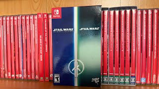 Star Wars Jedi Knight Jedi Outcast/Jedi Academy unboxing Nintendo Switch