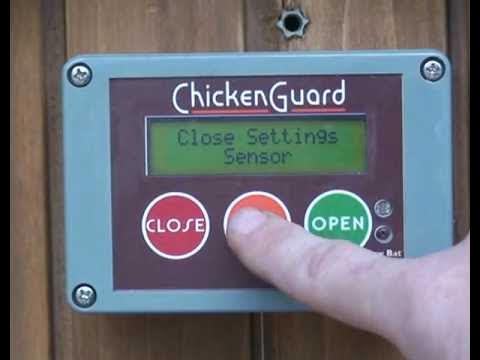 Automatic Chicken Door-Quick Setup - YouTube