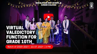 GHS VALEDICTORY FUNCTION  STD X 2021
