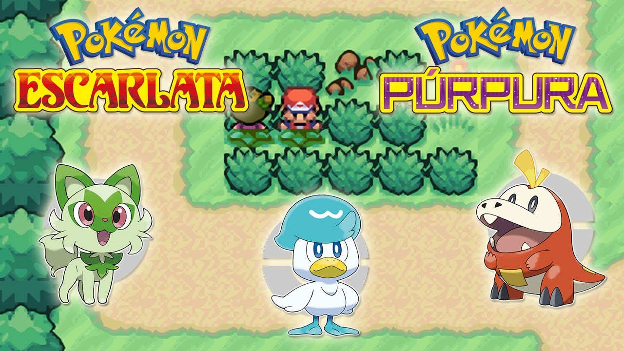 Pokemon escarlata y purpura gba