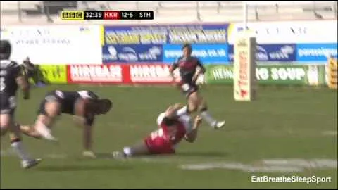 Francis Meli Red Card - Hull KR V St Helens - 2013...