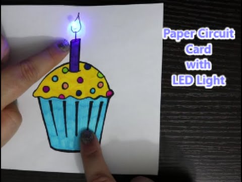 Paper Circuit Card : How To - YouTube