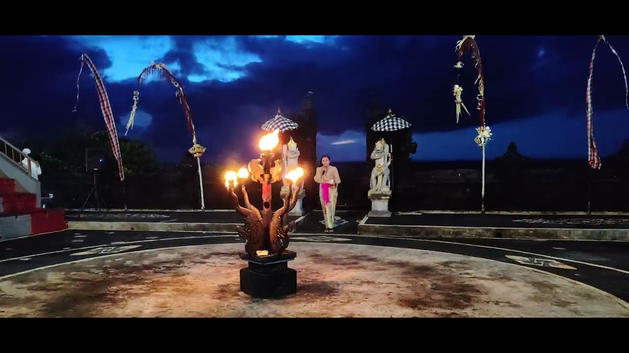 Kechak dance in @bali