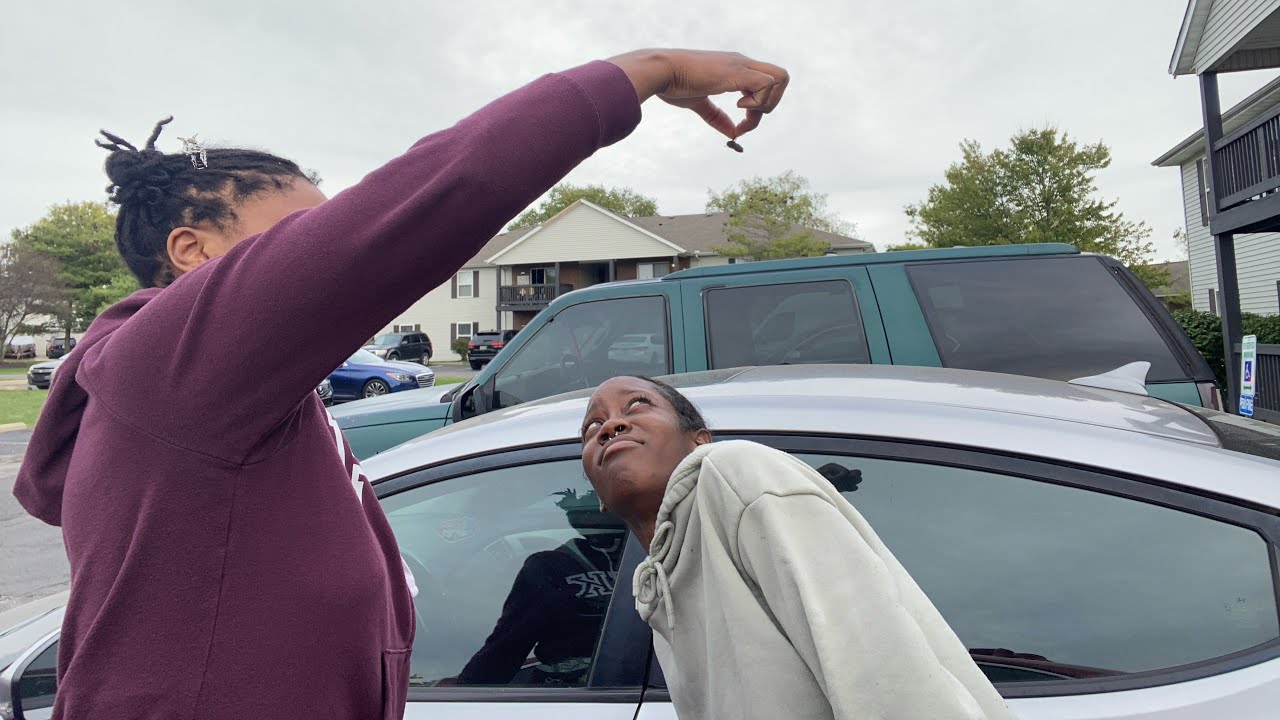 CRICKET PRANK !!! (SHE JUMPED OUT IN TRAFFIC) 😮‍💨