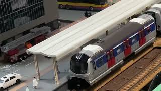 Tiny KCR/MTR 中期翻身列車 “MLR” N gauge (Test)