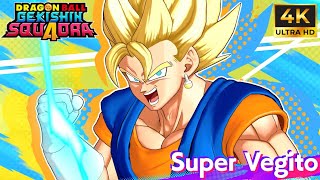 Dragon Ball Gekishin Squadra Super Vegito All Supers, Skins, Intros Emotes 4K 60Fps