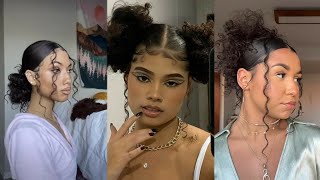 penteado afropaty/baddie com coque✨