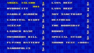 Sonic 3 & Knuckles Hack (Ancient Music Driver v1.0) @TheBlad768