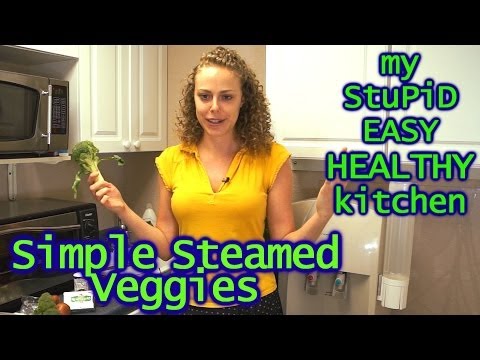 How To Steam Vegetables Stupid Easy Healthy Cooking Show With Corrina Rachel