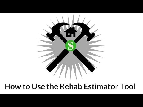 Demo of Rehab Estimator Tool (Property M.O.B.)