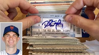 World's BIGGEST collection of autographed MLB ticket stubs (Part 2)