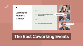 What Events are Working in Coworking in 2025?