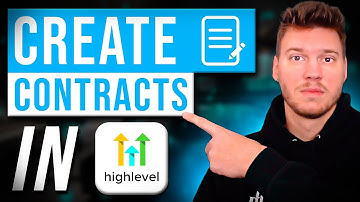 How to Create Contracts in Go High Level (Get Rid of DocuSign!)