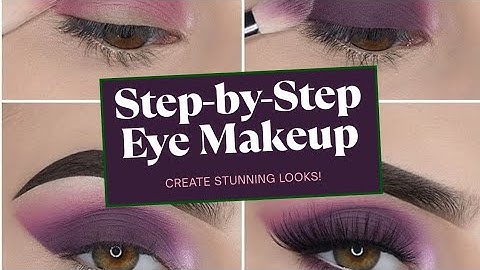 Step-by-Step Eye Makeup: Tips for Beginners l Eye Makeup l Makeup Hacks l