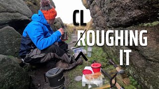 Wild Camping in the Peak District - William Clough, Kinder Scout