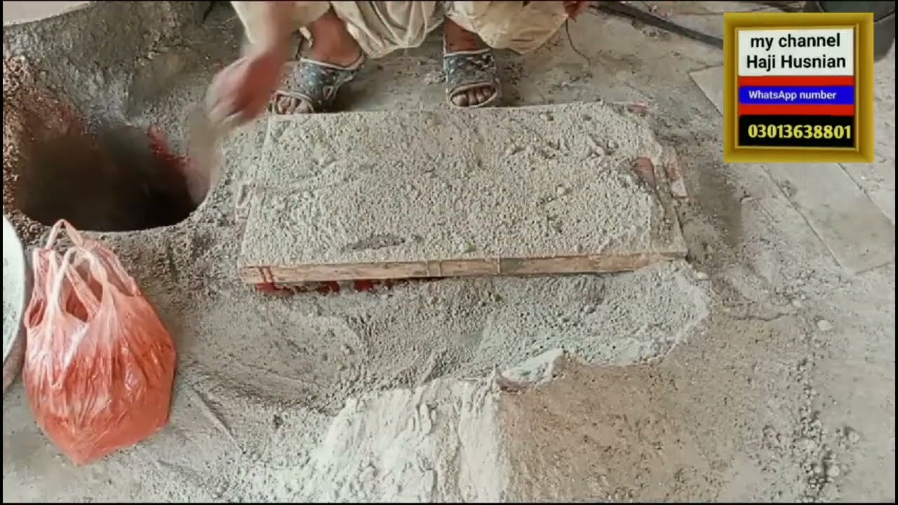 How to make cement tile in factory || Amazing process