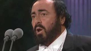 Video thumbnail of "Luciano Pavarotti - Porquoi me reveiller - Werther, Jules Massenet"