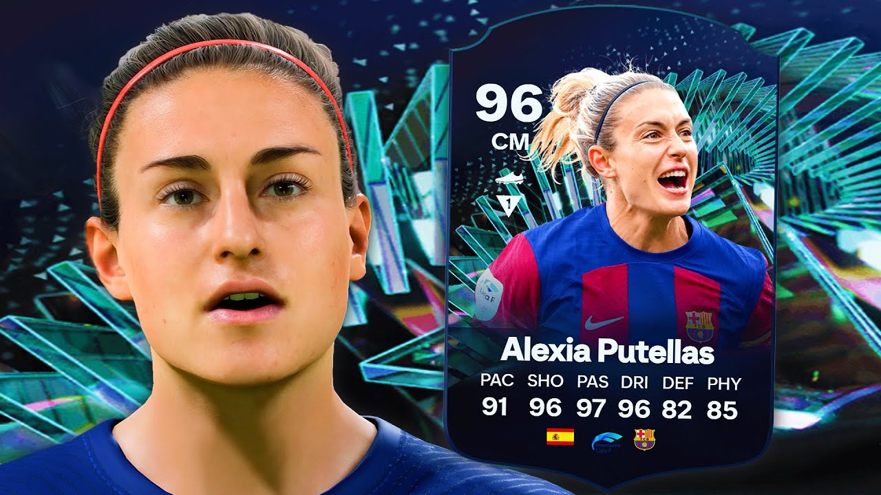 96 TOTS Moments Putellas Player Review - EA FC 24