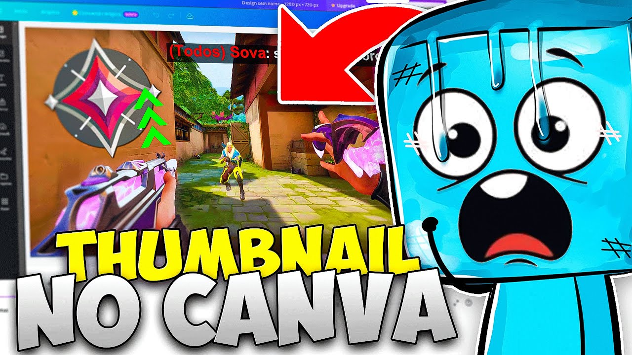 FIZ uma THUMBNAIL DO @aaabw_ no CANVA! - YouTube