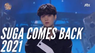 [BTS] SUGA comes back in Golden Disc Awards 2021