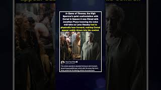 In Game Of Thrones, The High Sparrows Quiet Confrontation With Cersei In Season 6 Was Filmed With