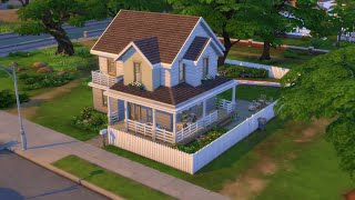 Sims 4 Backyard stuff Family house speedbuild