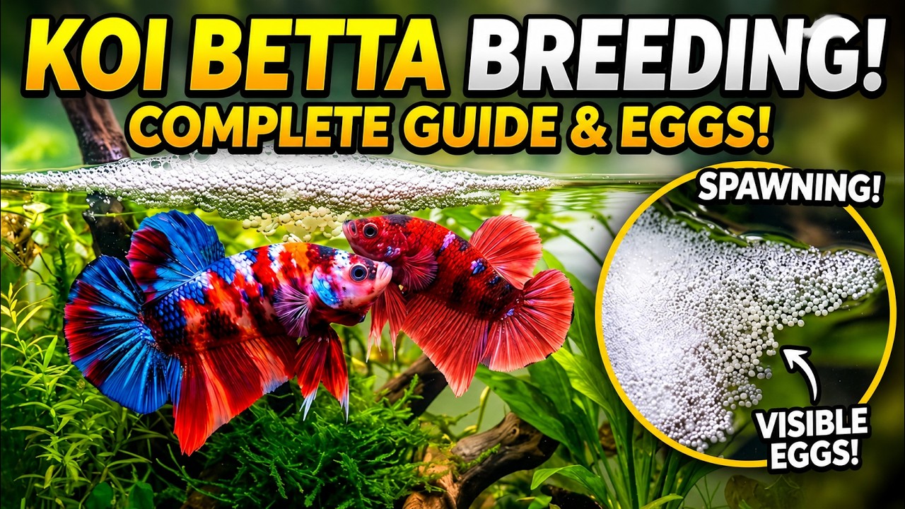 Koi Betta Breeding In A Tub | Complete Guide  | AquaSaathi 🌙