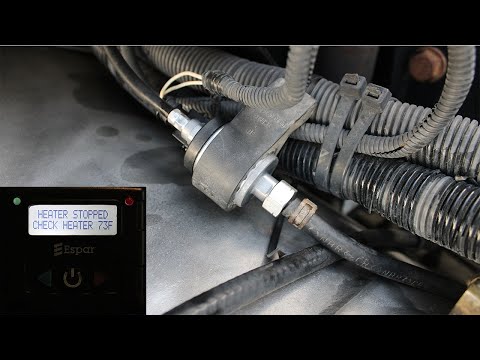 Eberspacher Diesel Heater no flame - YouTube