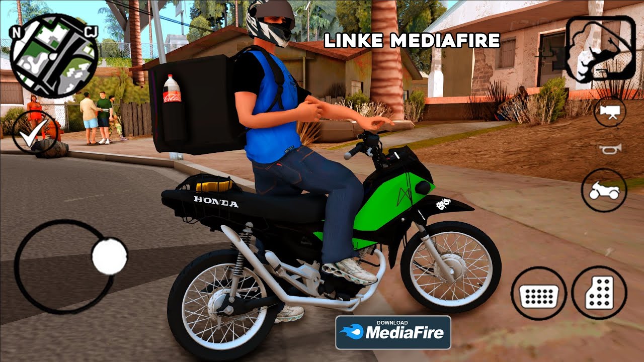 O MELHOR GTA MOTOVLOG (100MB) PARA TODOS OS ANDROIDS COM CASAS, SKINS CARROS E MOTOS BR, FAVELAS