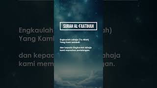 Terjemahan Surah Alfaatihah Dalam Bahasa Melayu