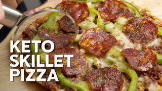 1-Min Recipe • How to make keto skillet pizza screenshot 5