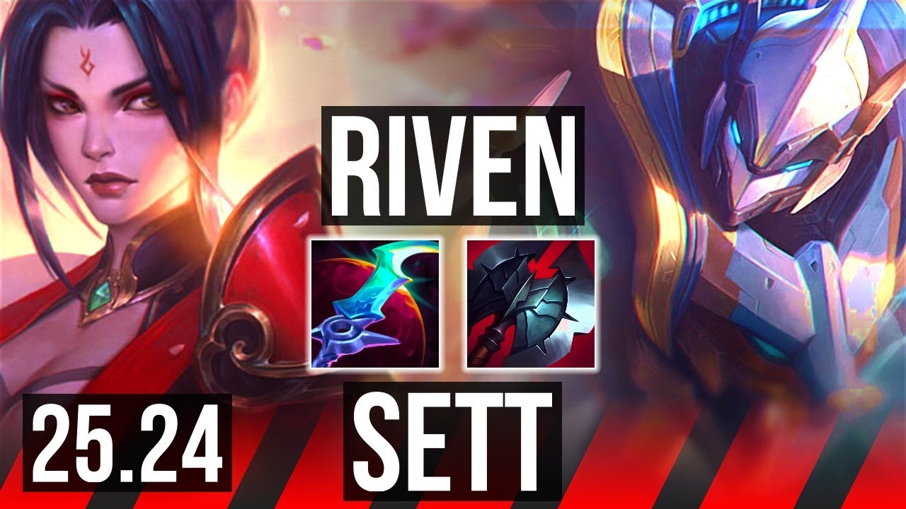 RIVEN vs SETT (TOP) | KR Master | 25.24