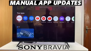 How To Update Apps On Sony Smart TV