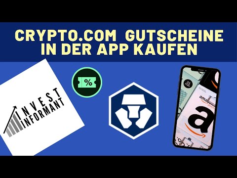 Crypto.com 🎫 Gutscheine kaufen 📲 | einfach erklärt | Deutsch