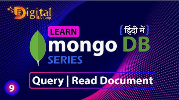 9- How to Read | Query Documents from Collection in MongoDB | MongoDB Tutorial in Hindi