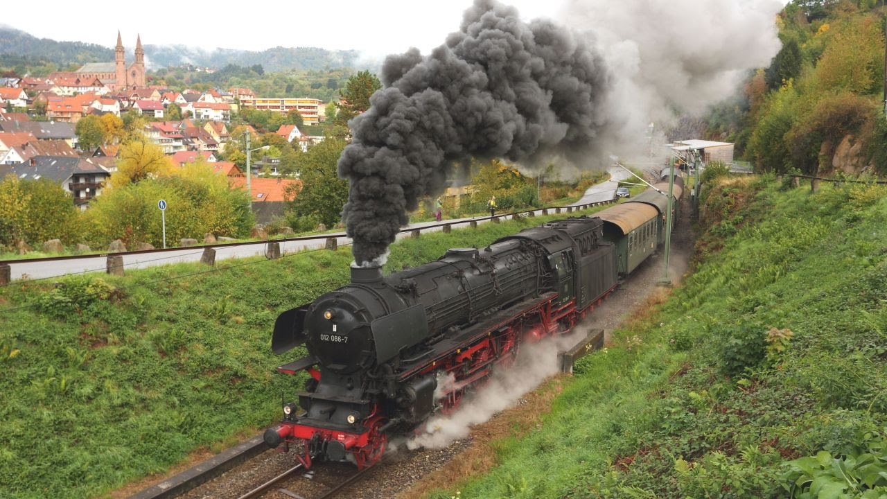 Mit 01 1066 ins Murgtal nach Baiersbronn am 4.10.2015