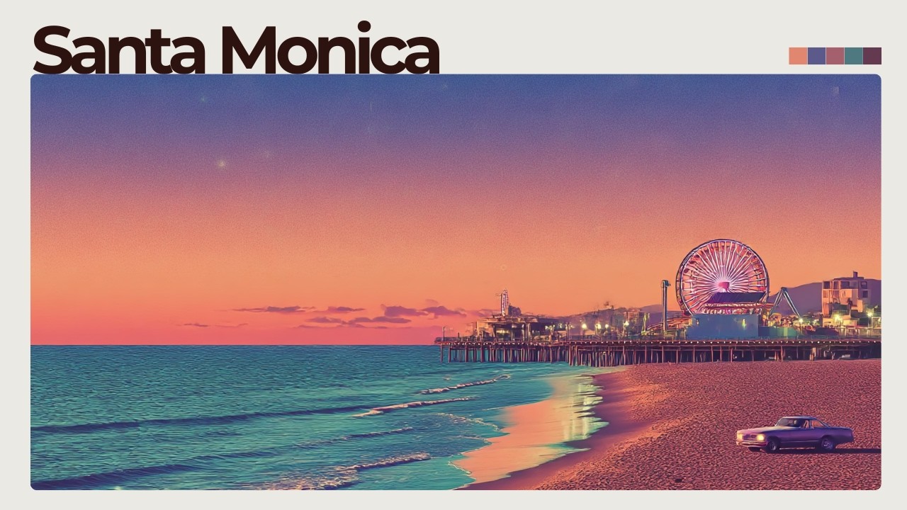 Jazz House Mix | (Santa Monica) BOLDEN, BERLIOZ Set | Elegant Late Night Grooves & Chill Vibes