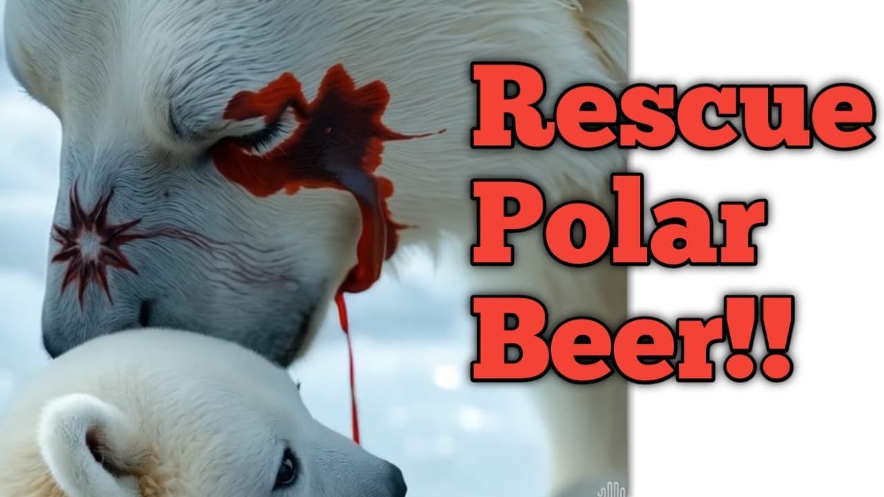 Saving Polar Bear Family Trapped in Ice Cave - Heartwarming Rescue ...