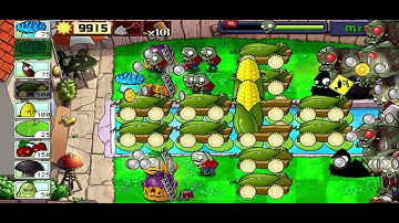 Plants vs. Zombies Puzzle - Last Stand Endless (Part 3: 12 cobs) - Flags 441 to 450