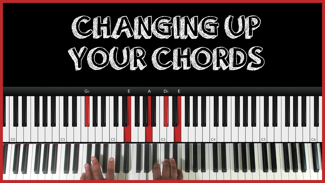 How to change up your chords | Gospel Piano Substitutions - YouTube