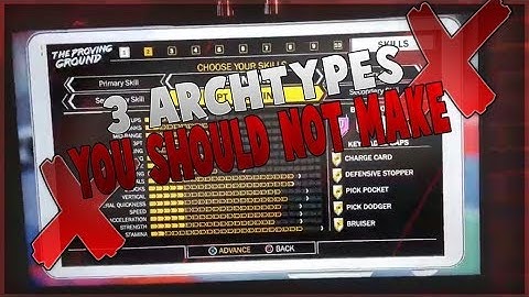 NBA 2K18 Tips: TOP 3 ARCHETYPES YOU SHOULD NOT MAKE!!